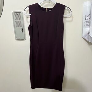 Purple Work Dress